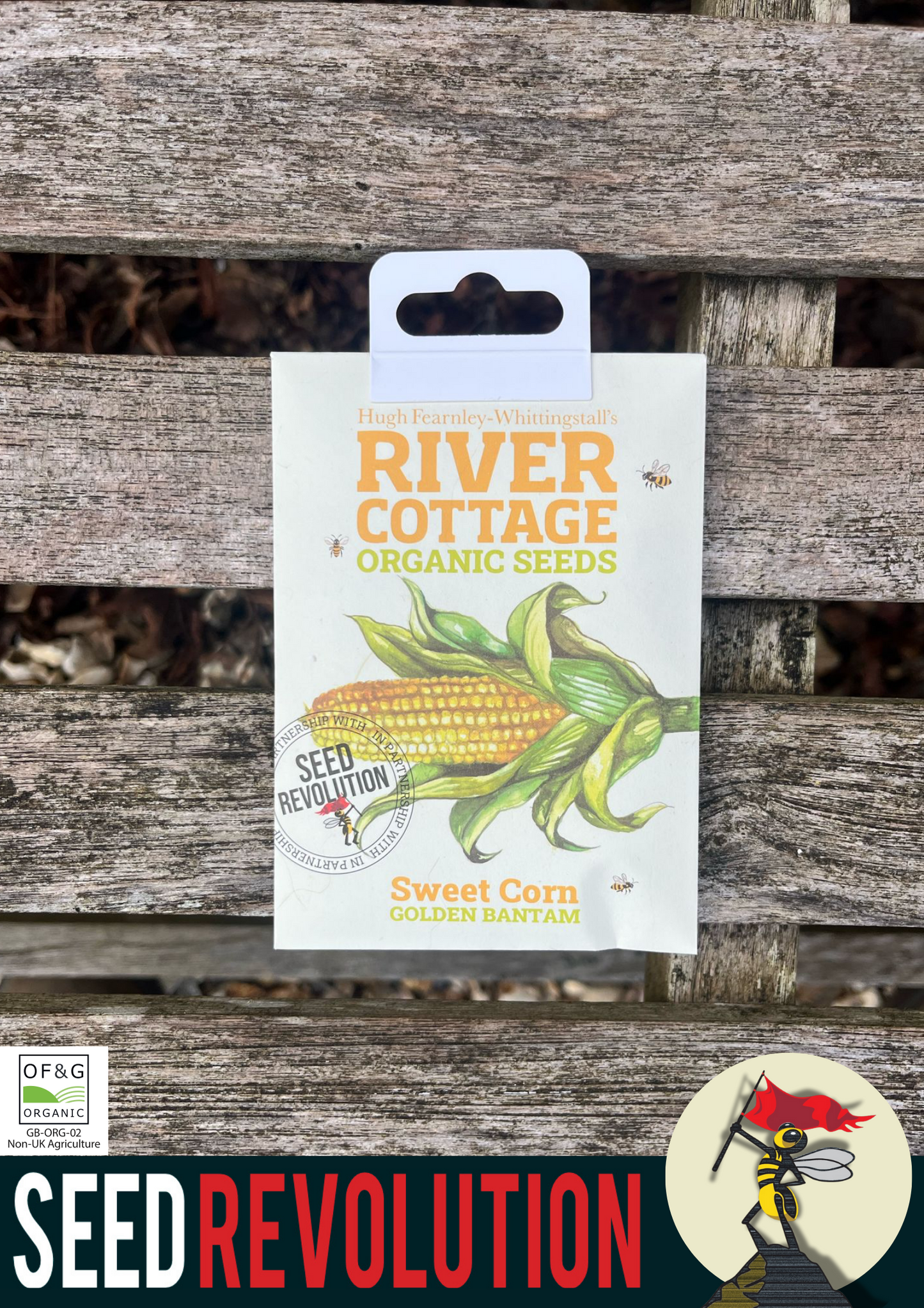 Organic Sweet Corn Golden Bantam - River Cottage