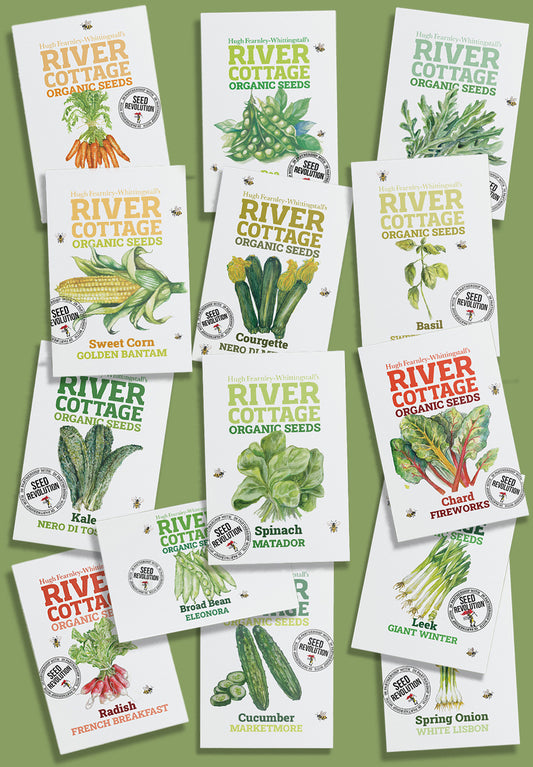 River Cottage Organic Veg Seeds - Big Grower Bundle (15 Packs)
